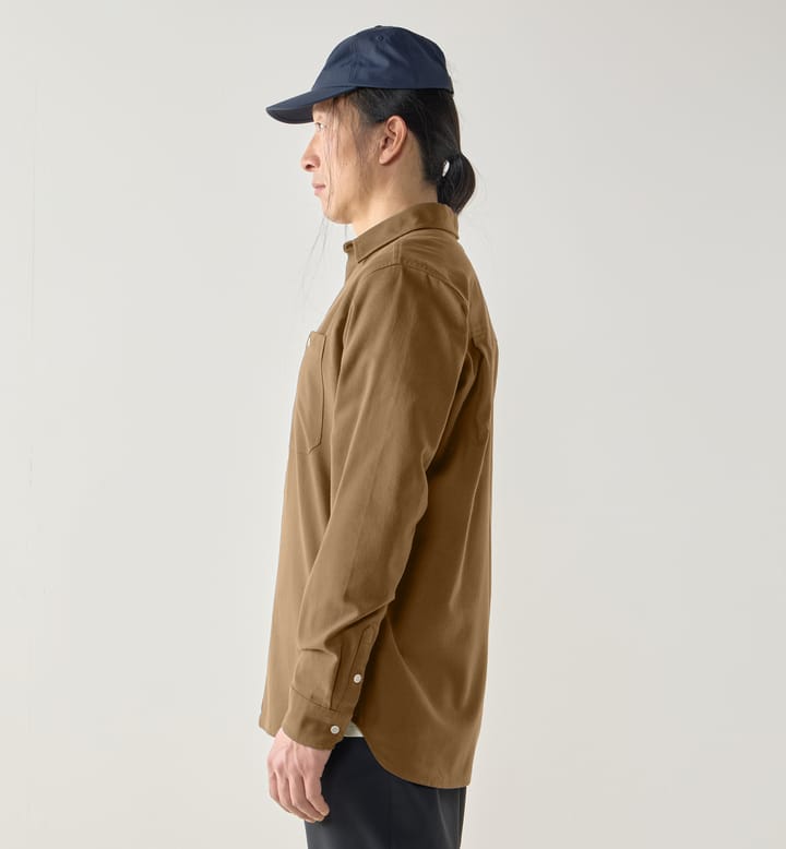 Virke Flannel Shirt Men Teak Brown Virke Flannel Shirt Men Teak Brown