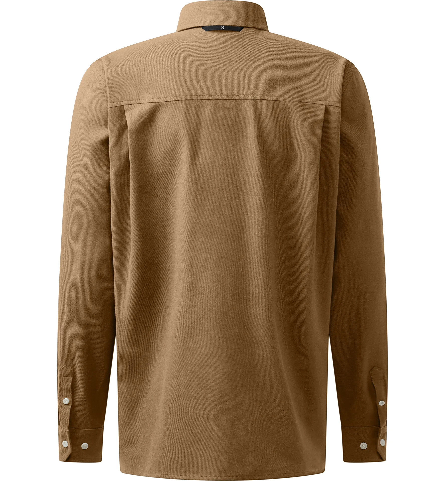 Virke Flannel Shirt Men Teak Brown