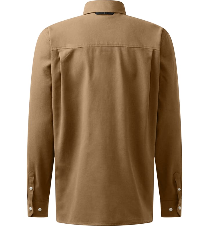 Virke Flannel Shirt Men Teak Brown Virke Flannel Shirt Men Teak Brown