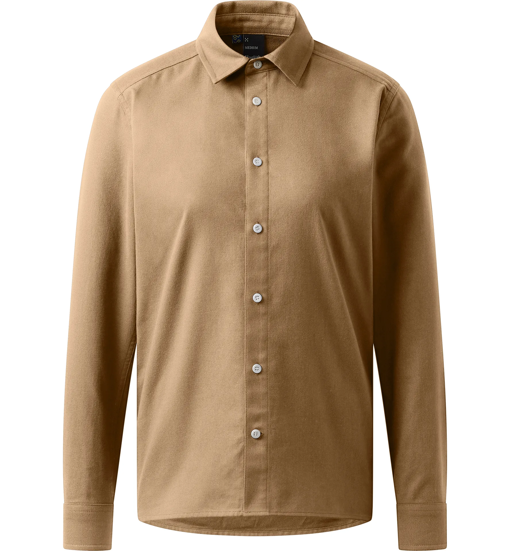 Virke Flannel Shirt Women Teak Brown