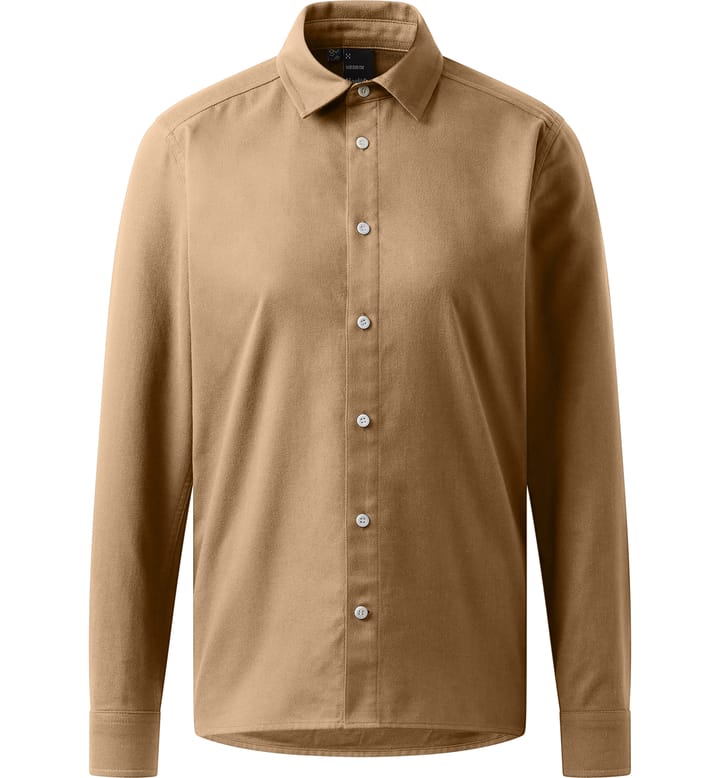 Virke Flannel Shirt Women Teak Brown Virke Flannel Shirt Women Teak Brown