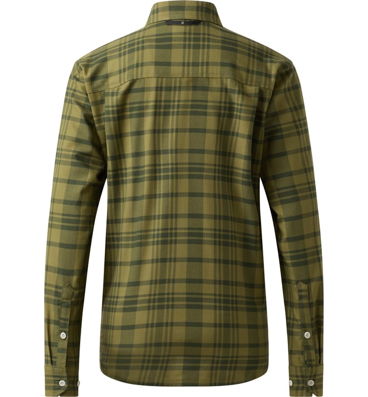 Virke Flannel Shirt Women Seaweed Green/Olive Green Virke Flannel Shirt Women Seaweed Green/Olive Green