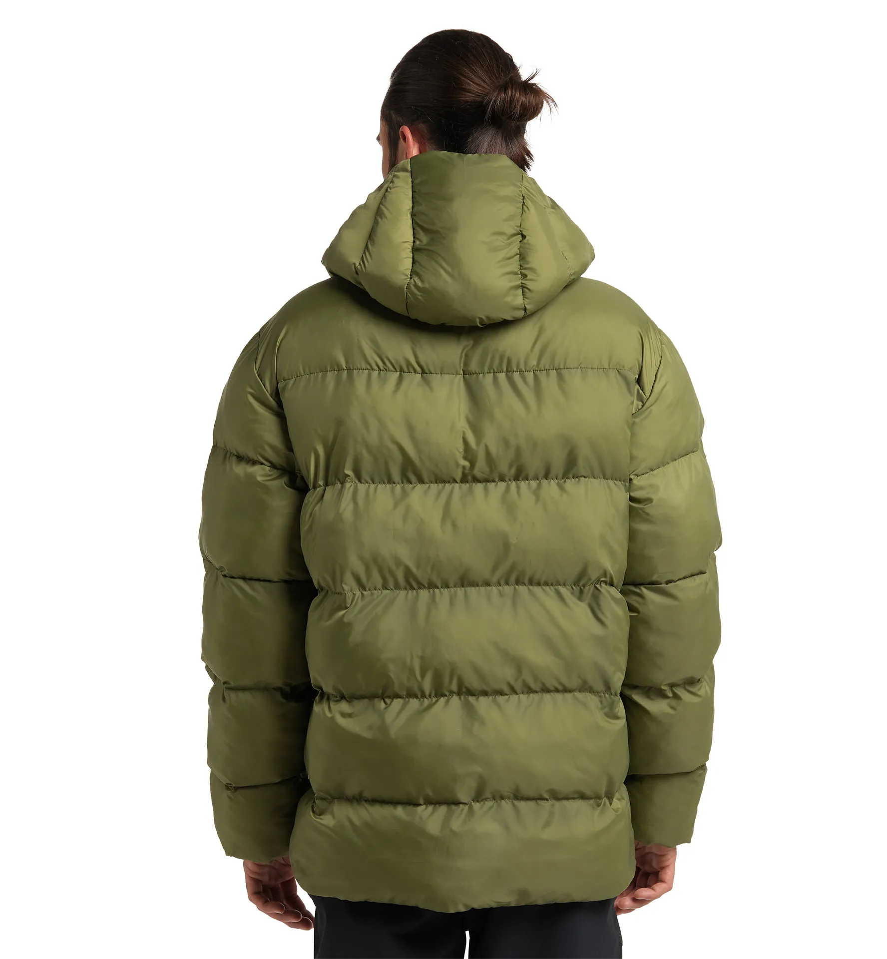 Puffy Mimic II Hood Men Olive Green