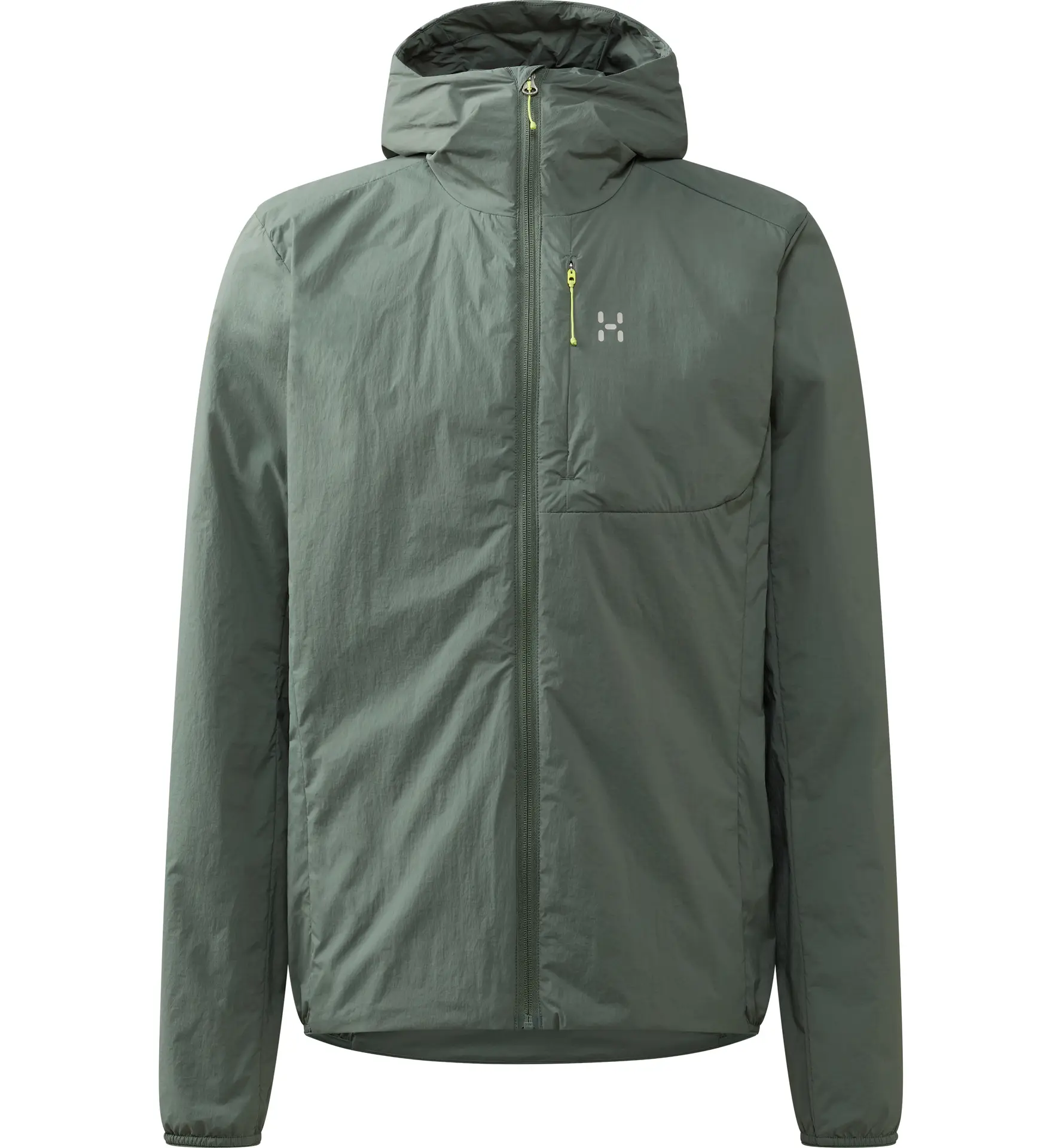 L.I.M Mimic Barrier Hood Men Chlorophyll Green