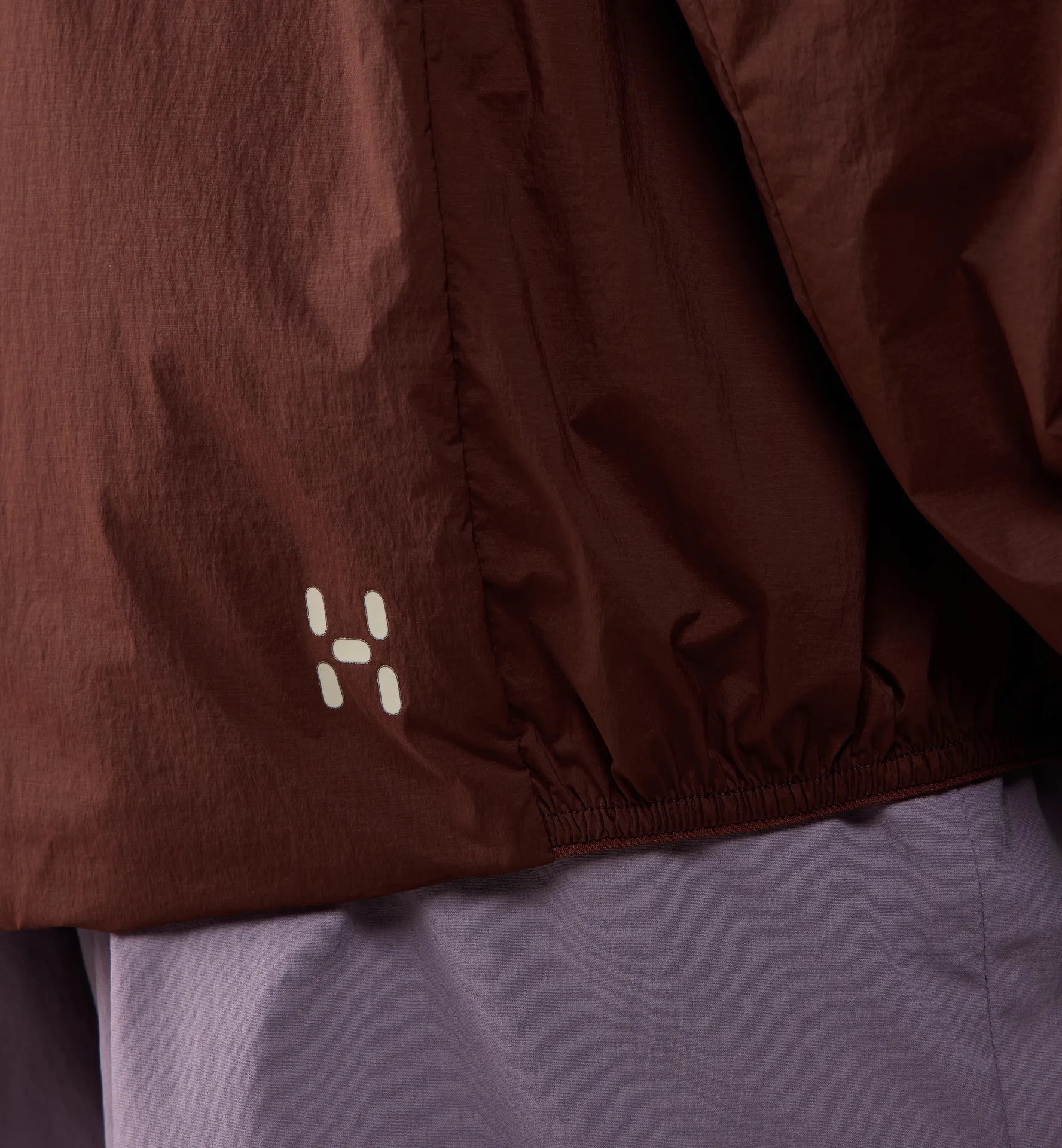 L.I.M Mimic Barrier Hood Men Maroon Trail