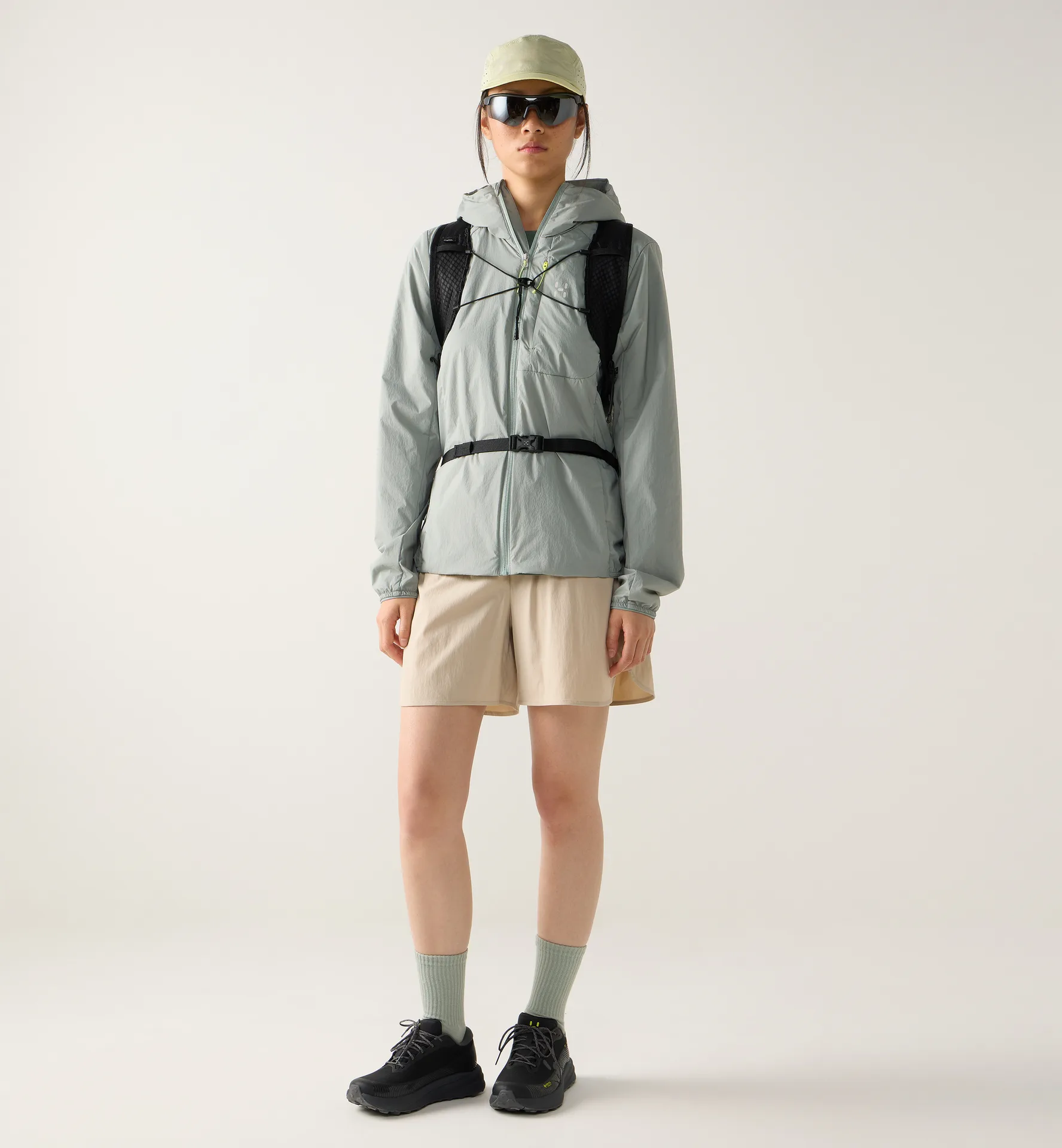L.I.M Mimic Barrier Hood Women | Dew Green | Activities