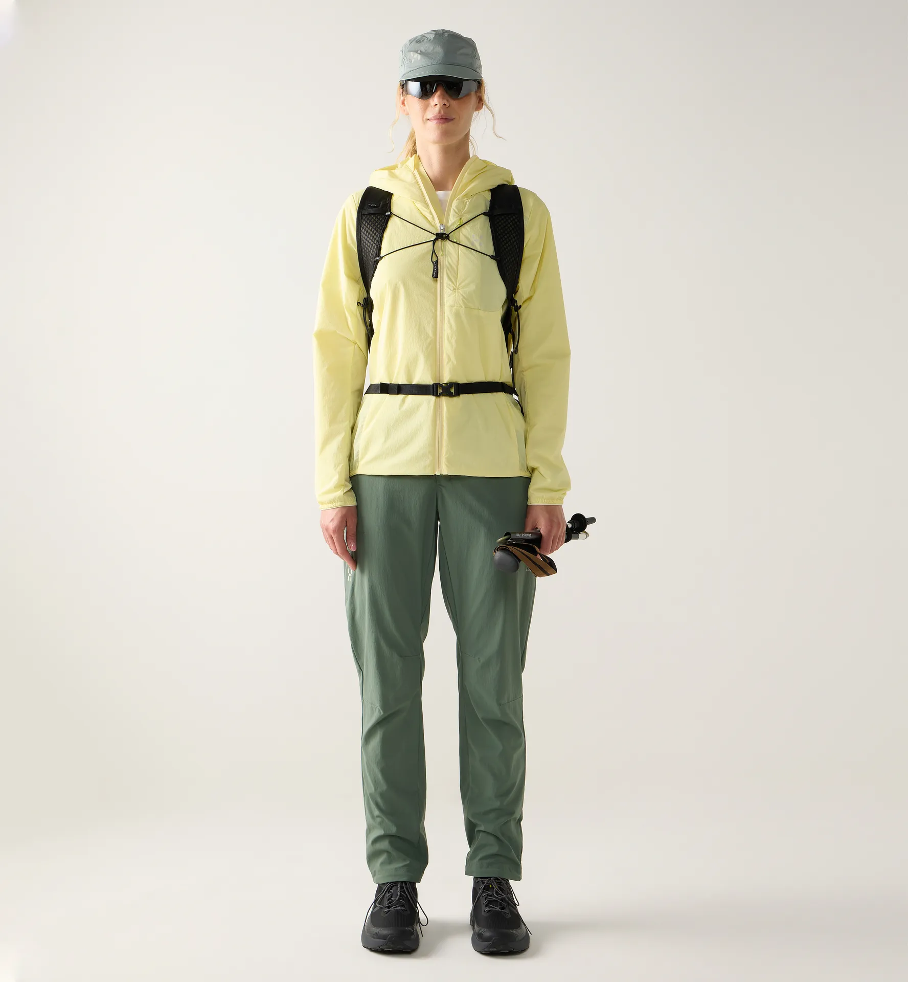 L.I.M Mimic Barrier Hood Women Yellow Rise