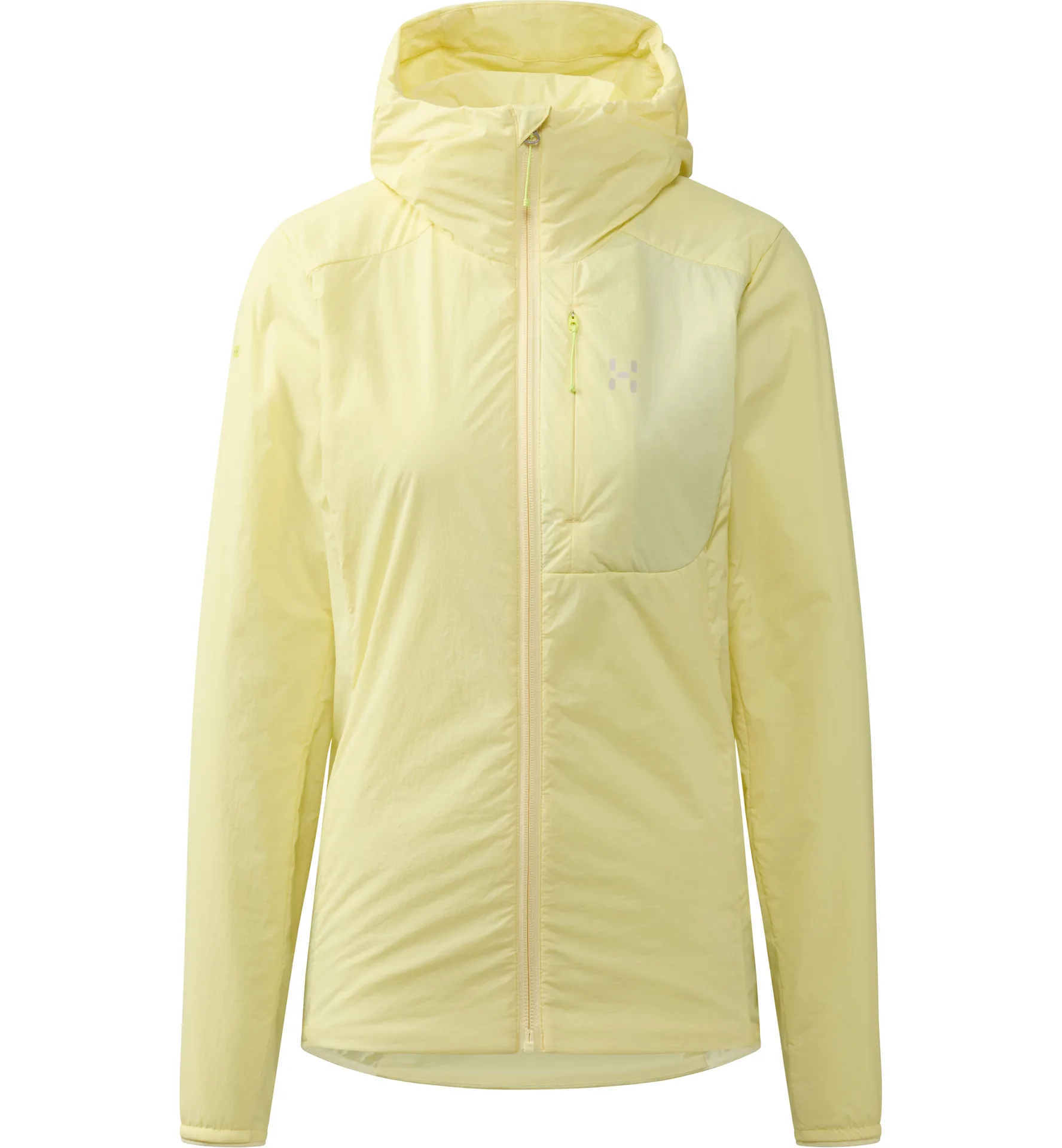 L.I.M Mimic Barrier Hood Women Yellow Rise