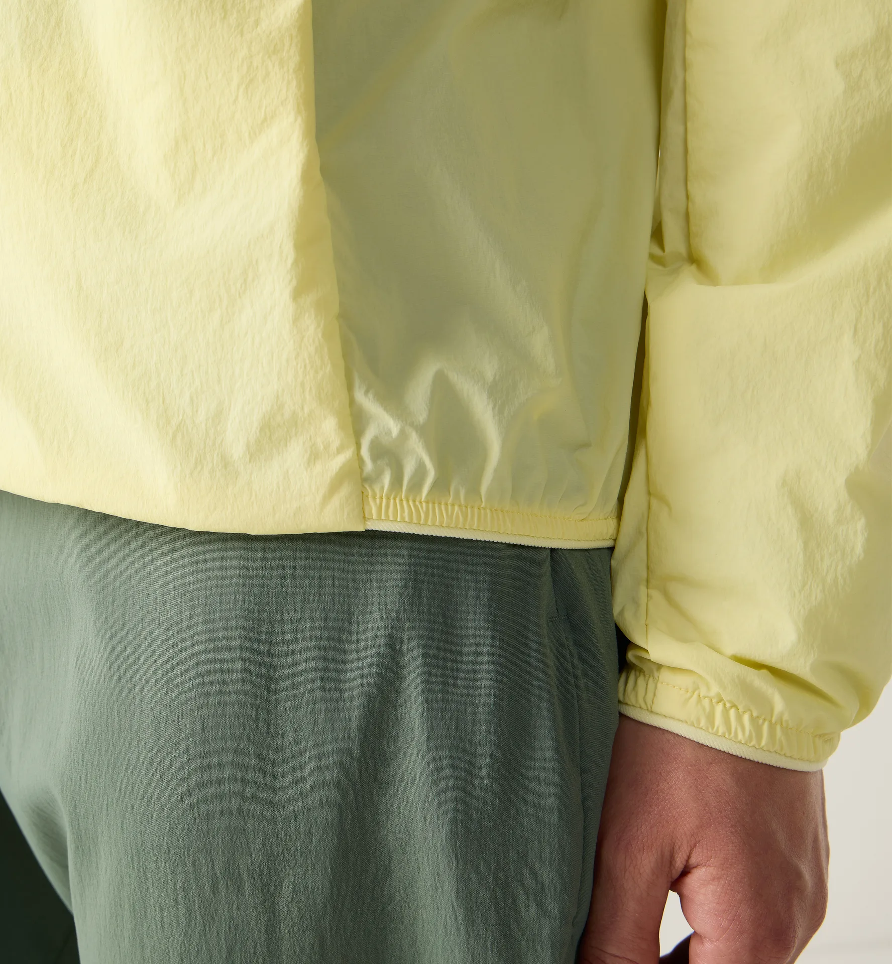 L.I.M Mimic Barrier Hood Women Yellow Rise