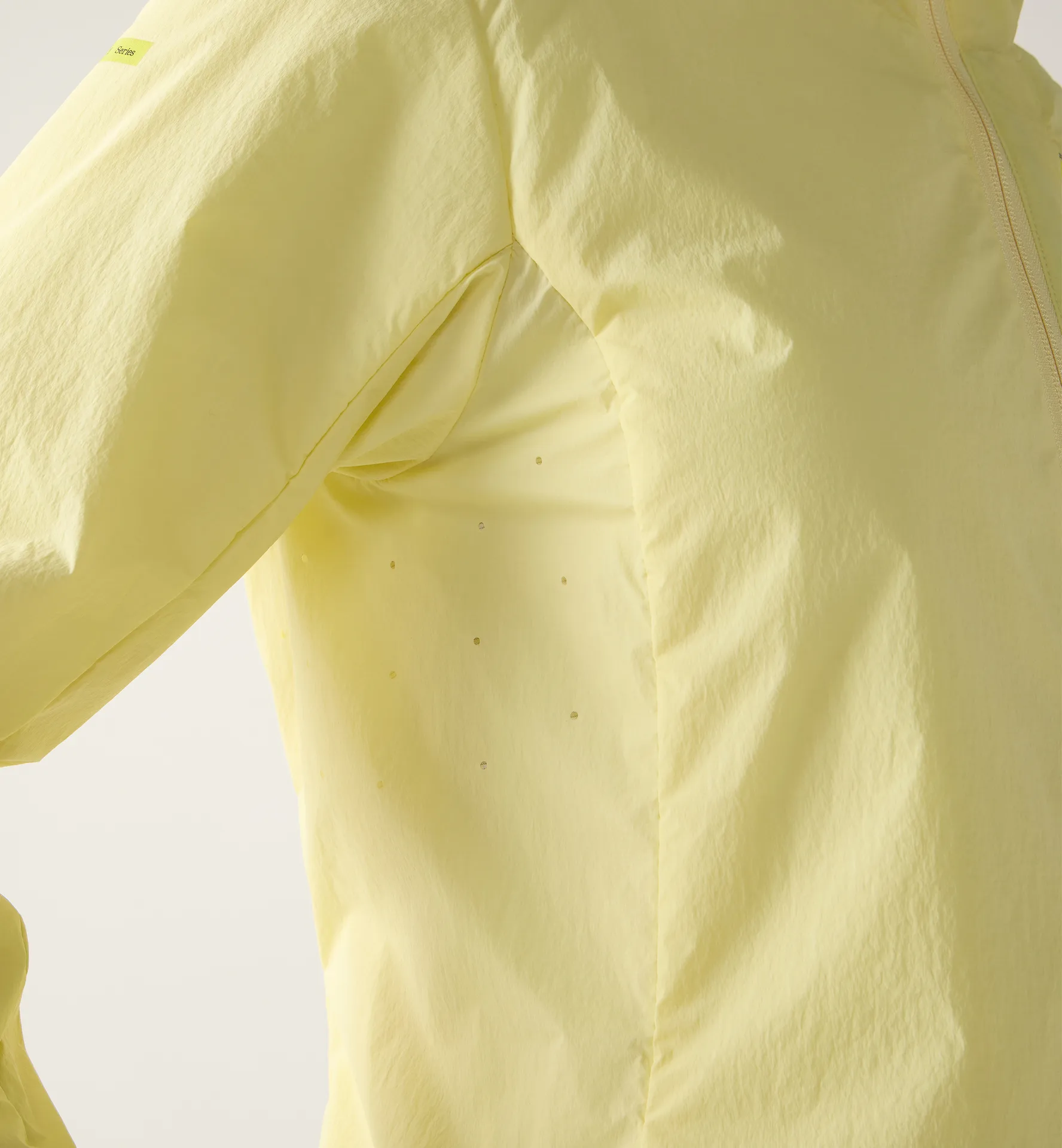 L.I.M Mimic Barrier Hood Women Yellow Rise