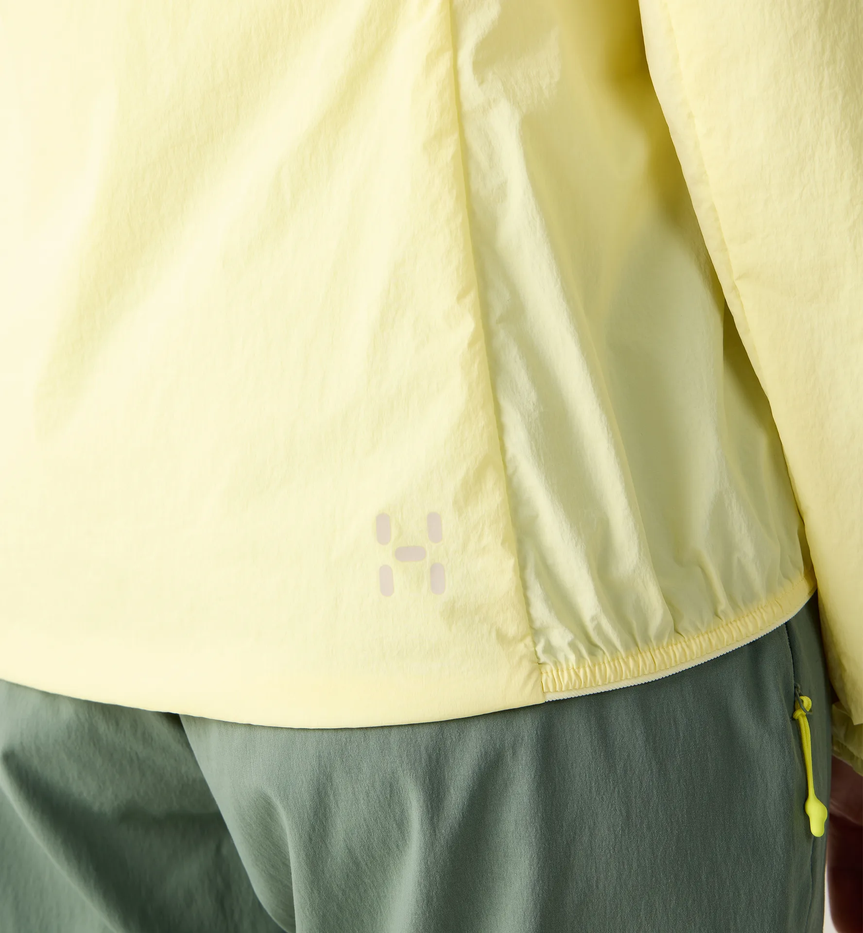 L.I.M Mimic Barrier Hood Women Yellow Rise