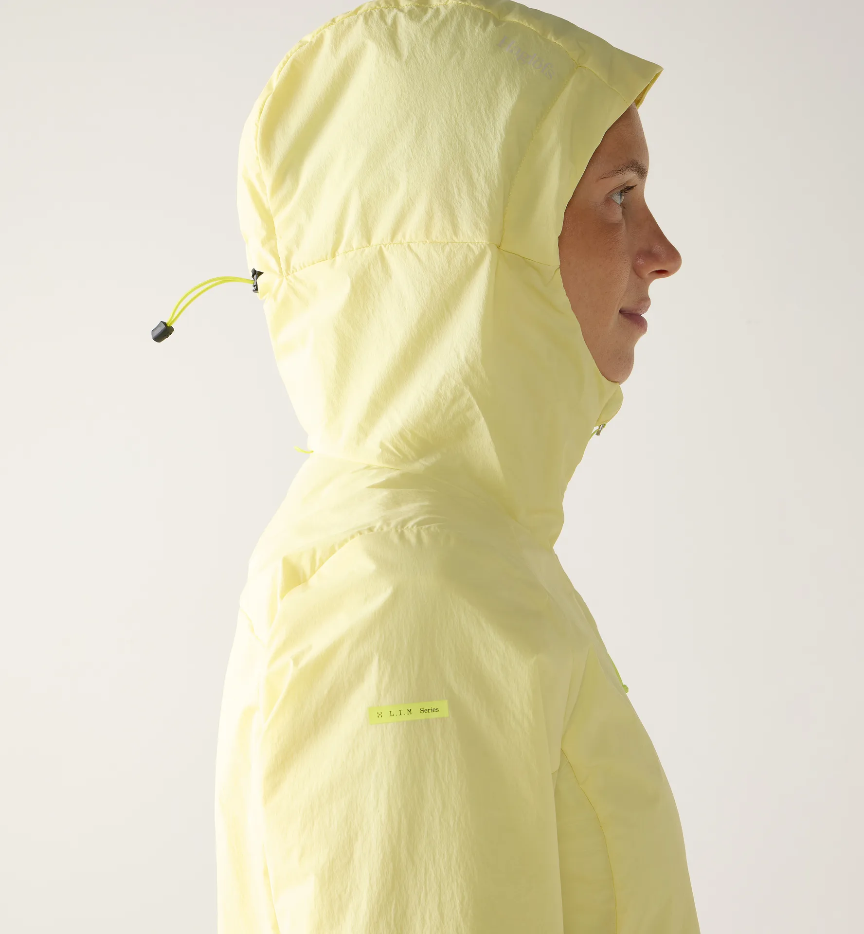 L.I.M Mimic Barrier Hood Women Yellow Rise