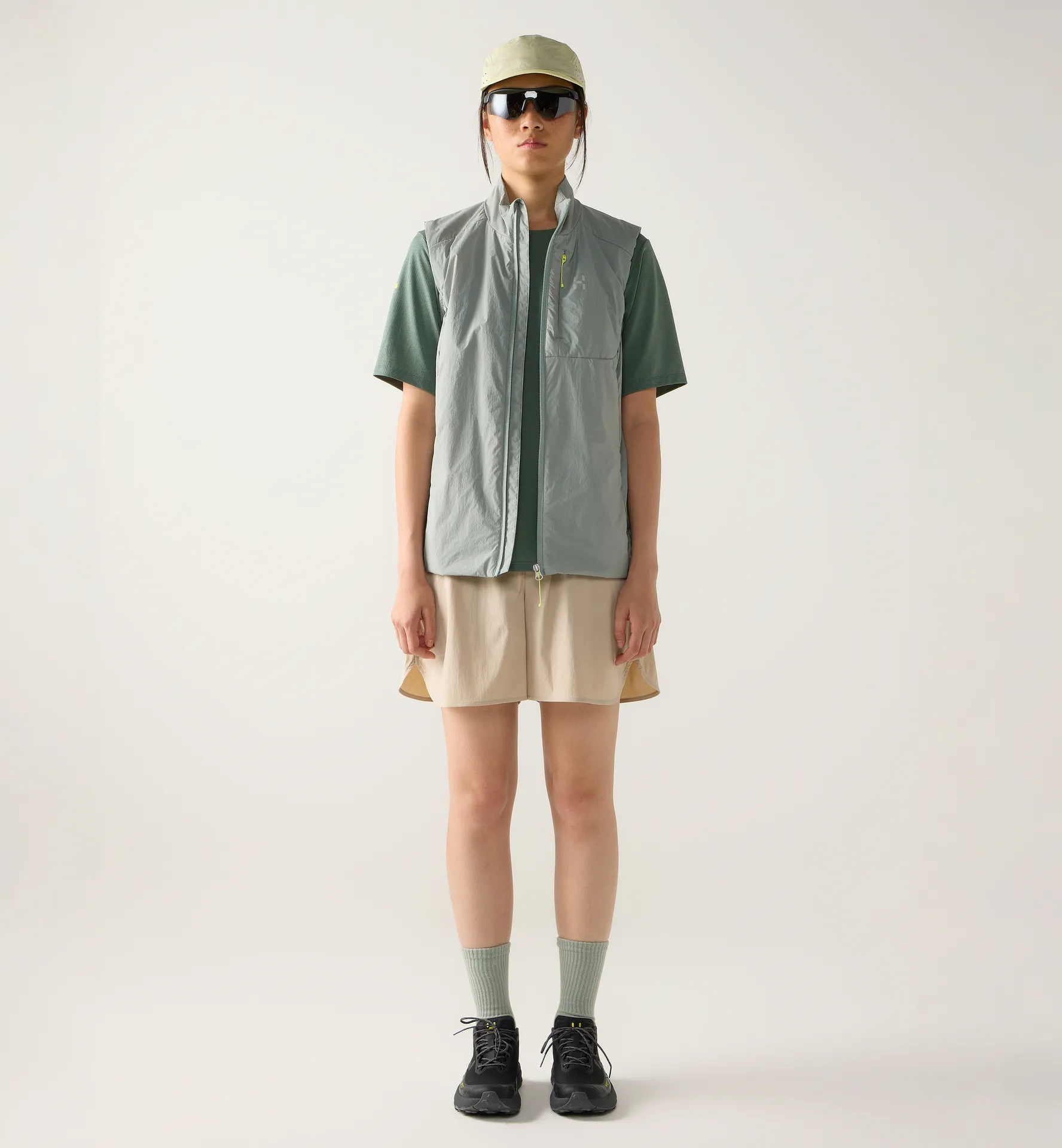 L.I.M Mimic Barrier Vest Women | Dew Green | Activities