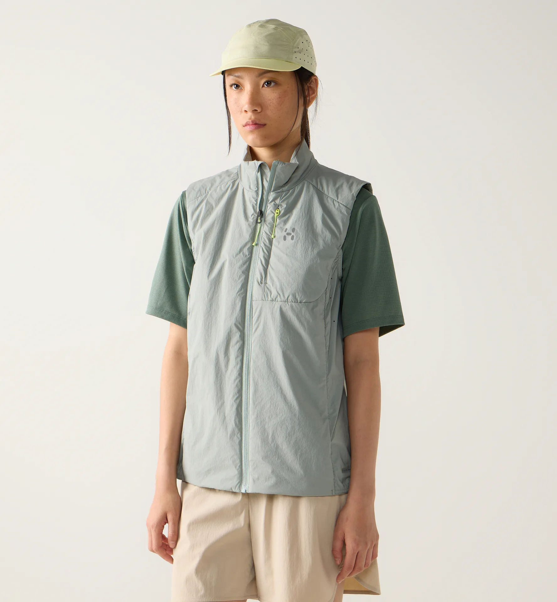 L.I.M Mimic Barrier Vest Women Dew Green