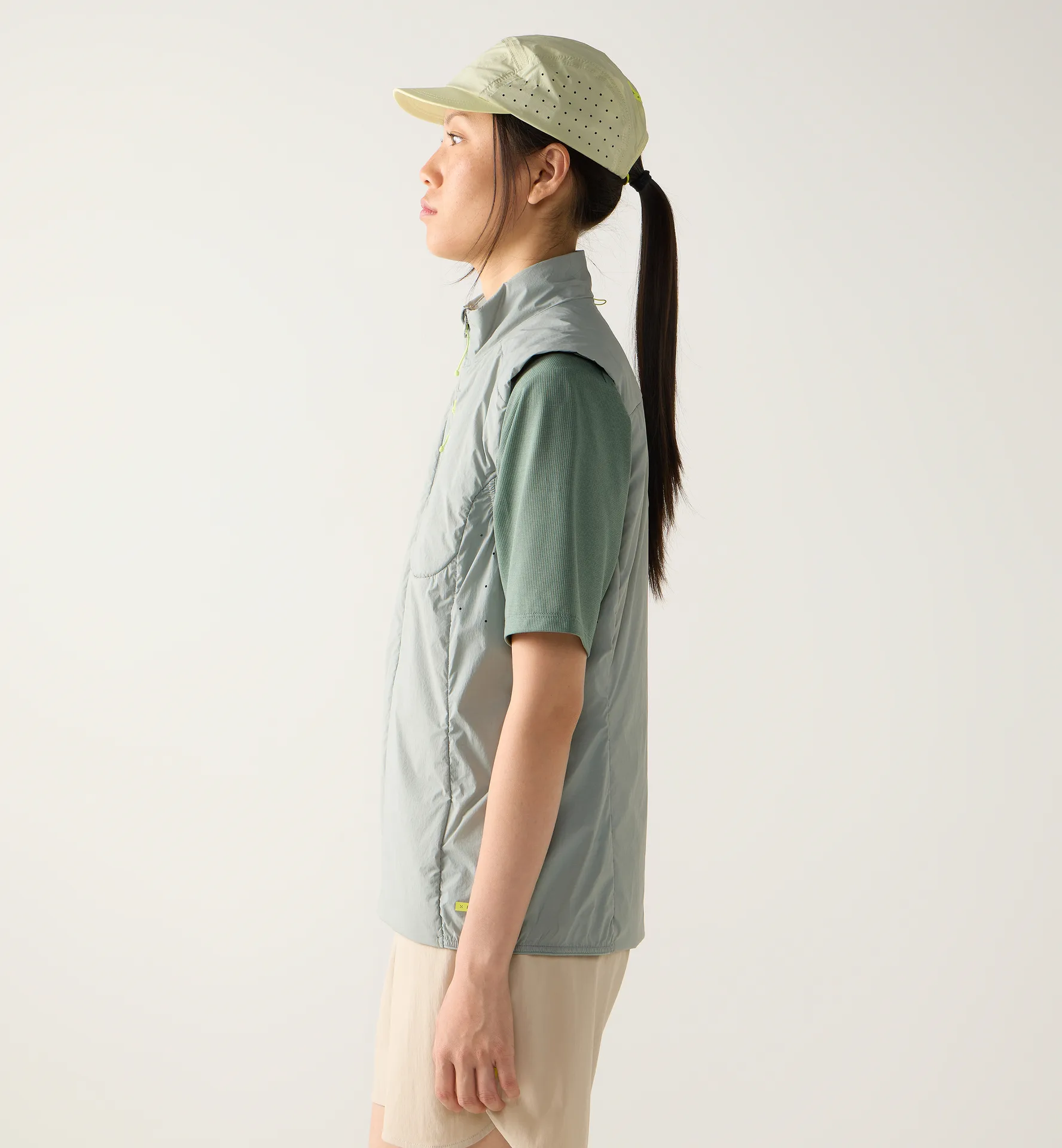 L.I.M Mimic Barrier Vest Women Dew Green