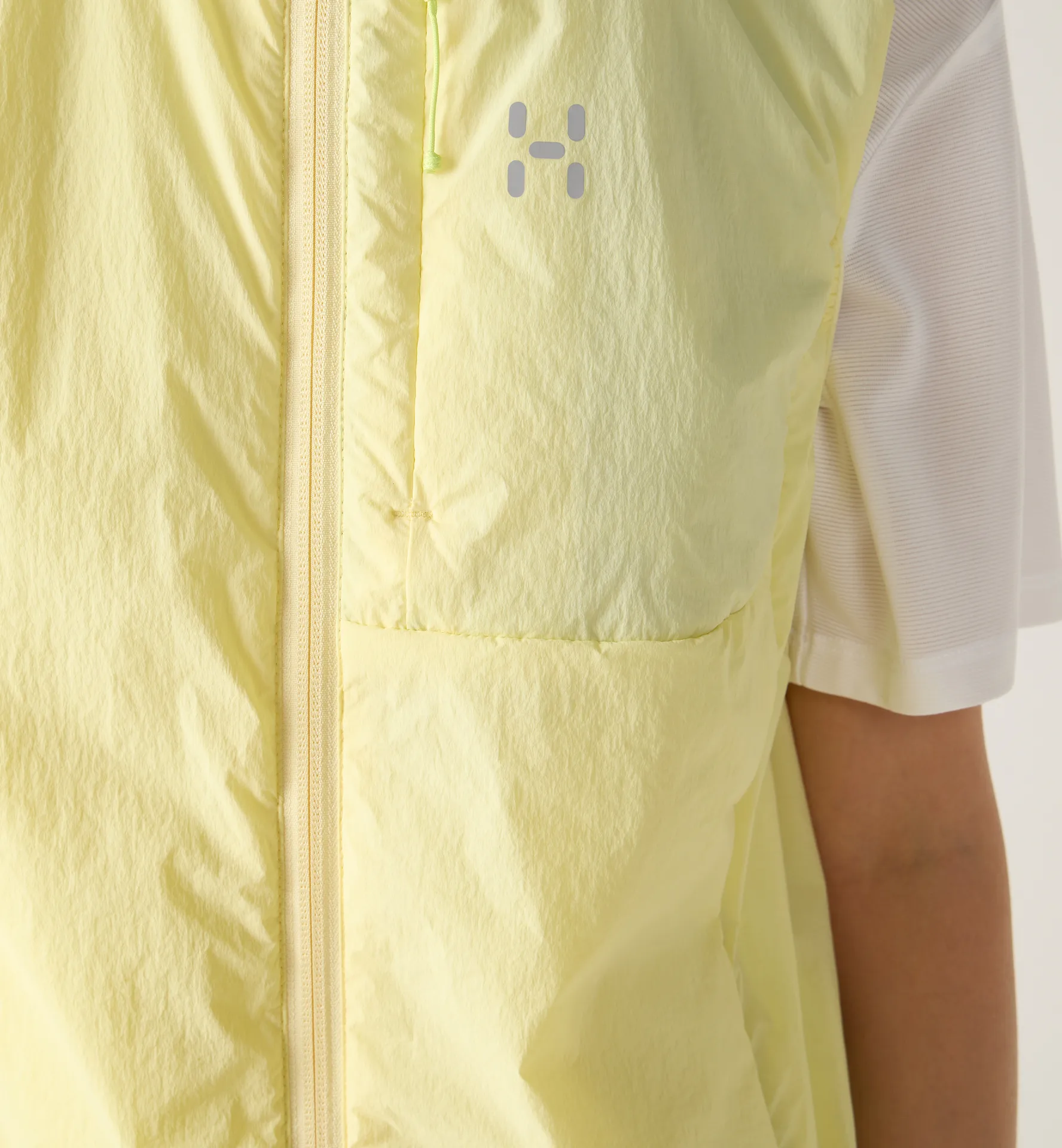 L.I.M Mimic Barrier Vest Women Yellow Rise