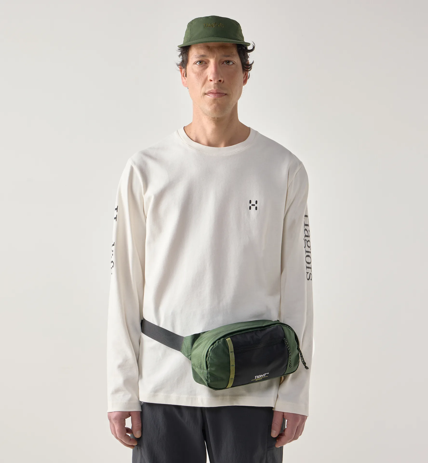 Tight hip pack 3,5 Seaweed Green/True Black