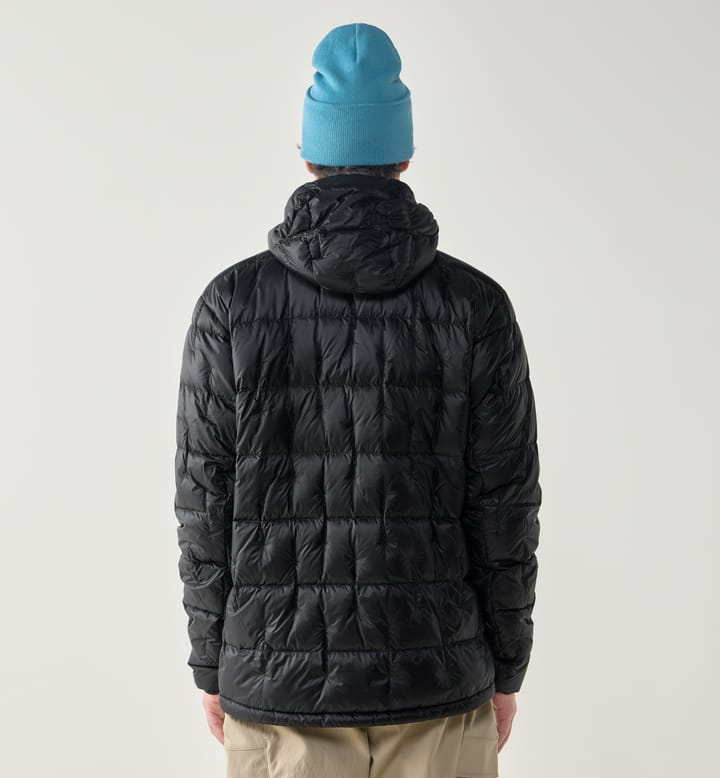 Hede Down Hood Men True Black