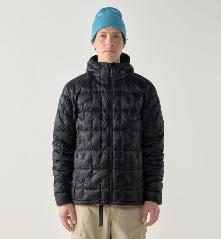 Hede Down Hood Men True Black