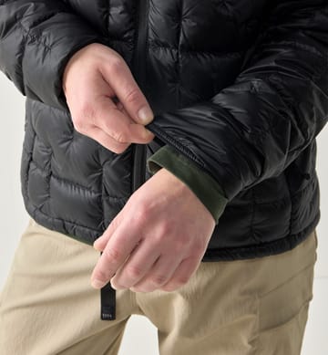 Hede Down Hood Men True Black