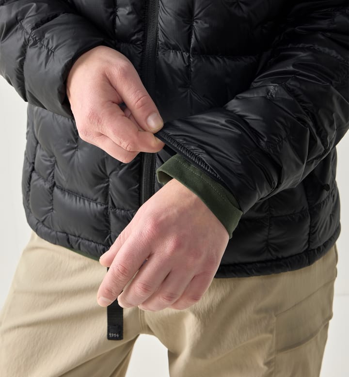 Hede Down Hood Men True Black