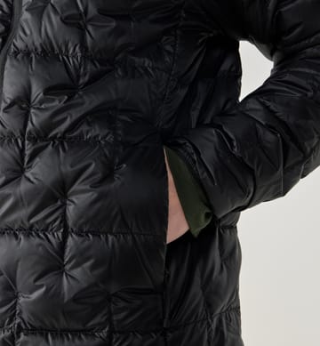 Hede Down Hood Men True Black