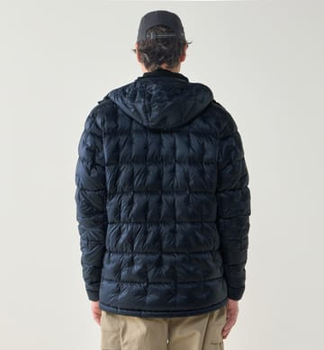 Hede Down Hood Men Tarn Blue