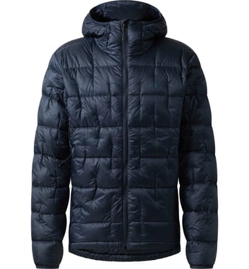 Hede Down Hood Men Tarn Blue