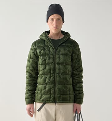 Hede Down Hood Men Seaweed Green