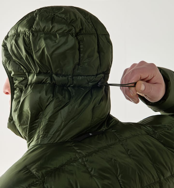 Hede Down Hood Men Seaweed Green