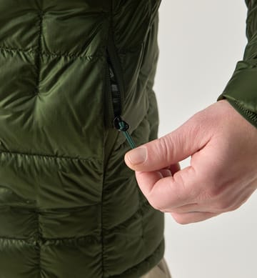 Hede Down Hood Men Seaweed Green