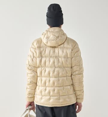 Hede Down Hood Men Chalk Beige