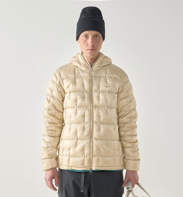 Hede Down Hood Men Chalk Beige