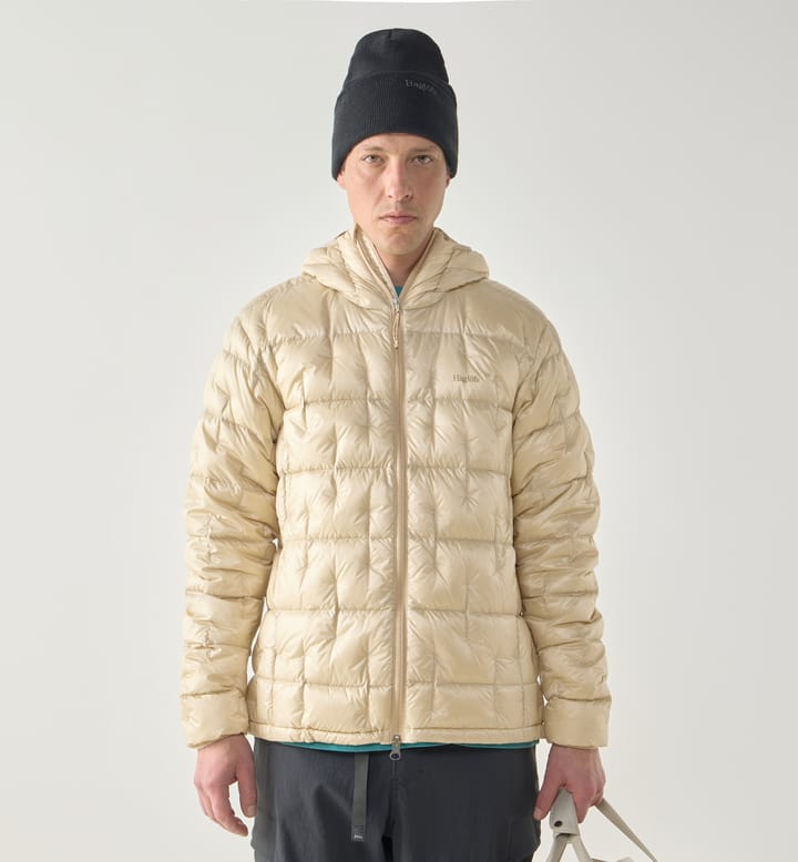 Hede Down Hood Men Chalk Beige