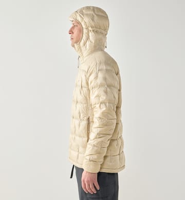 Hede Down Hood Men Chalk Beige