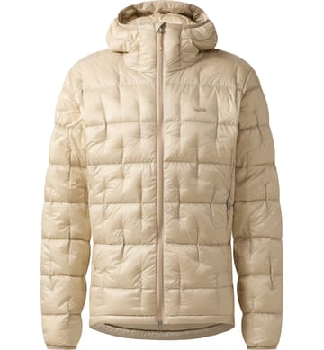 Hede Down Hood Men Chalk Beige