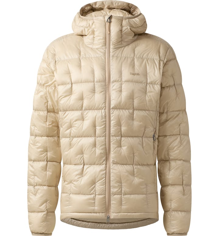 Hede Down Hood Men Chalk Beige