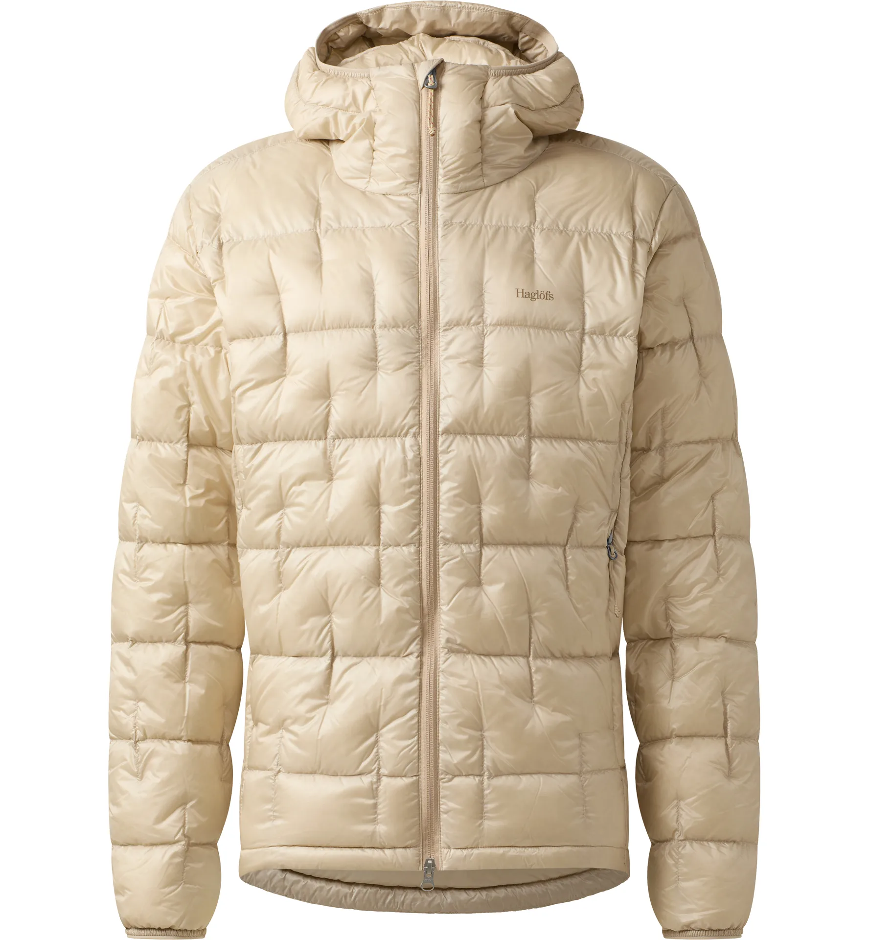 Hede Down Hood Men Chalk Beige