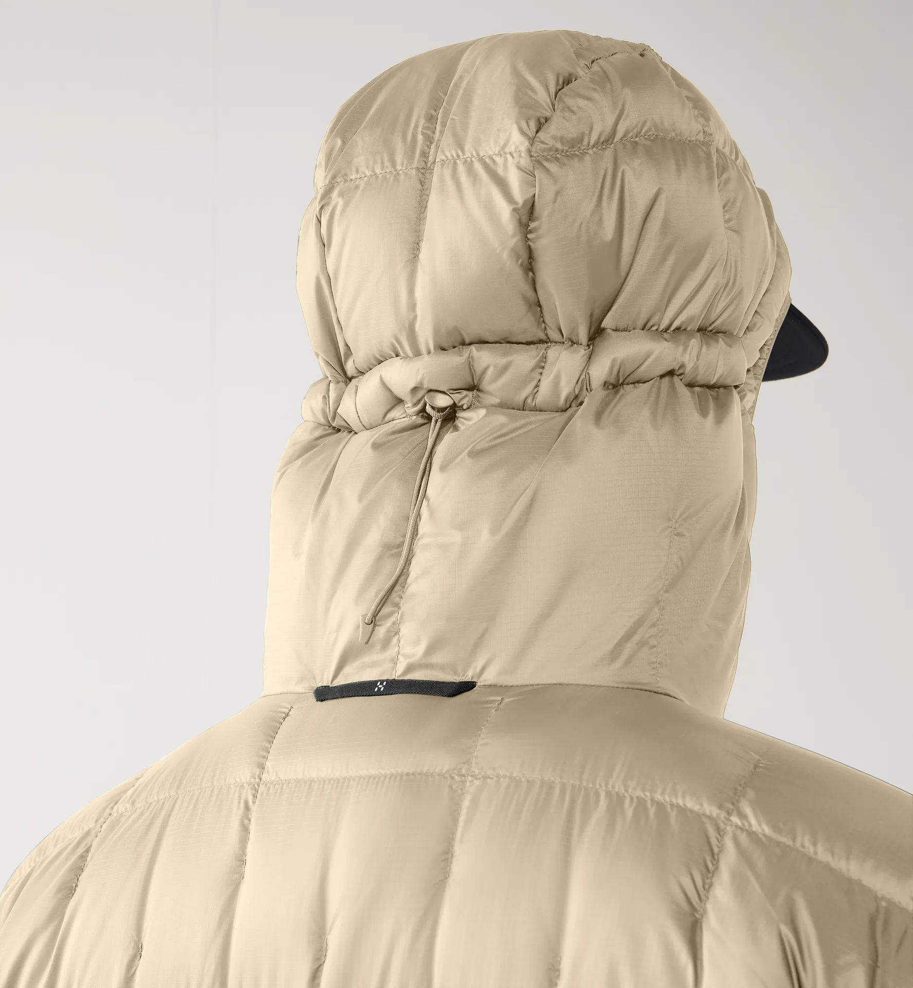 Hede Down Hood Men Chalk Beige