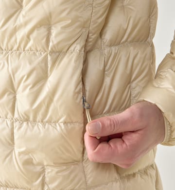 Hede Down Hood Men Chalk Beige