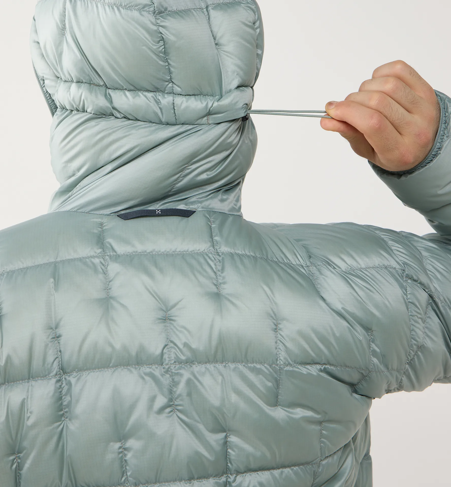 Hede Down Hood Men Dew Green