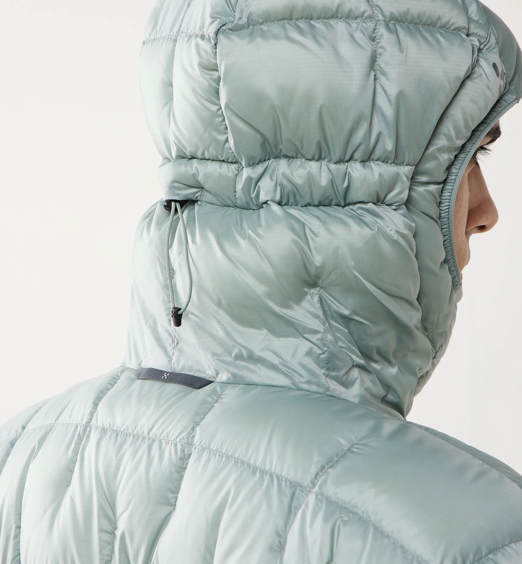 Hede Down Hood Men Dew Green