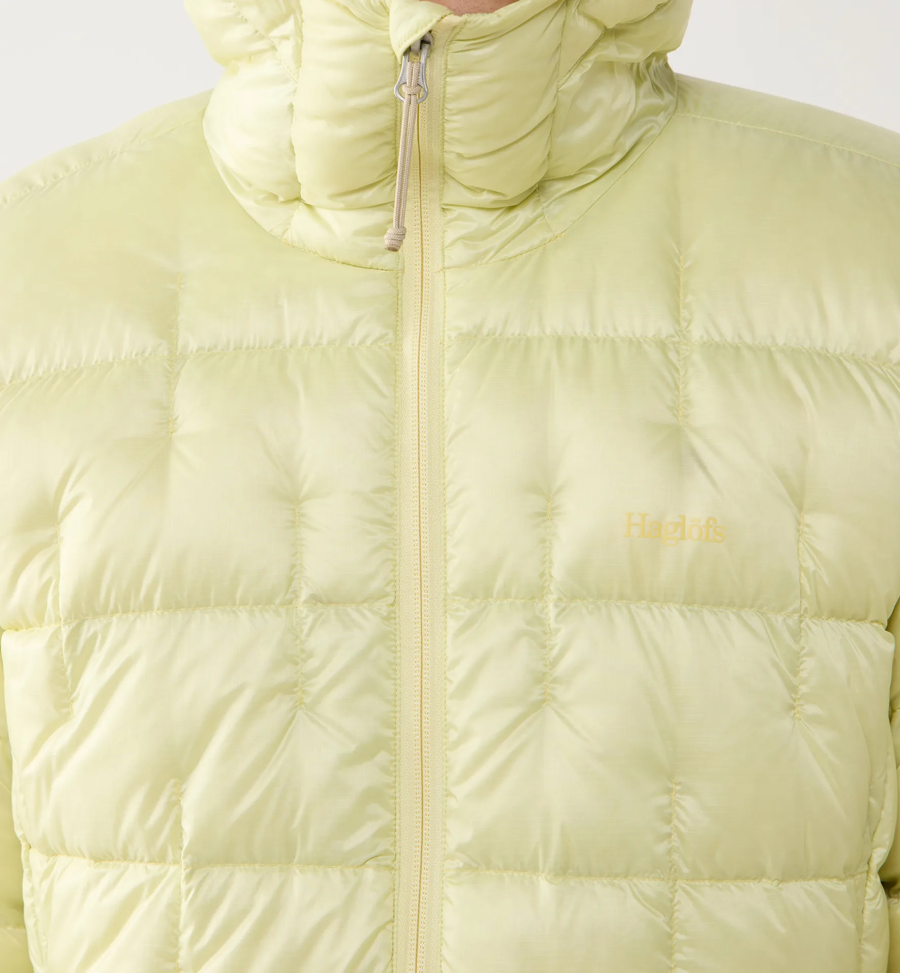 Hede Down Hood Men Yellow Rise