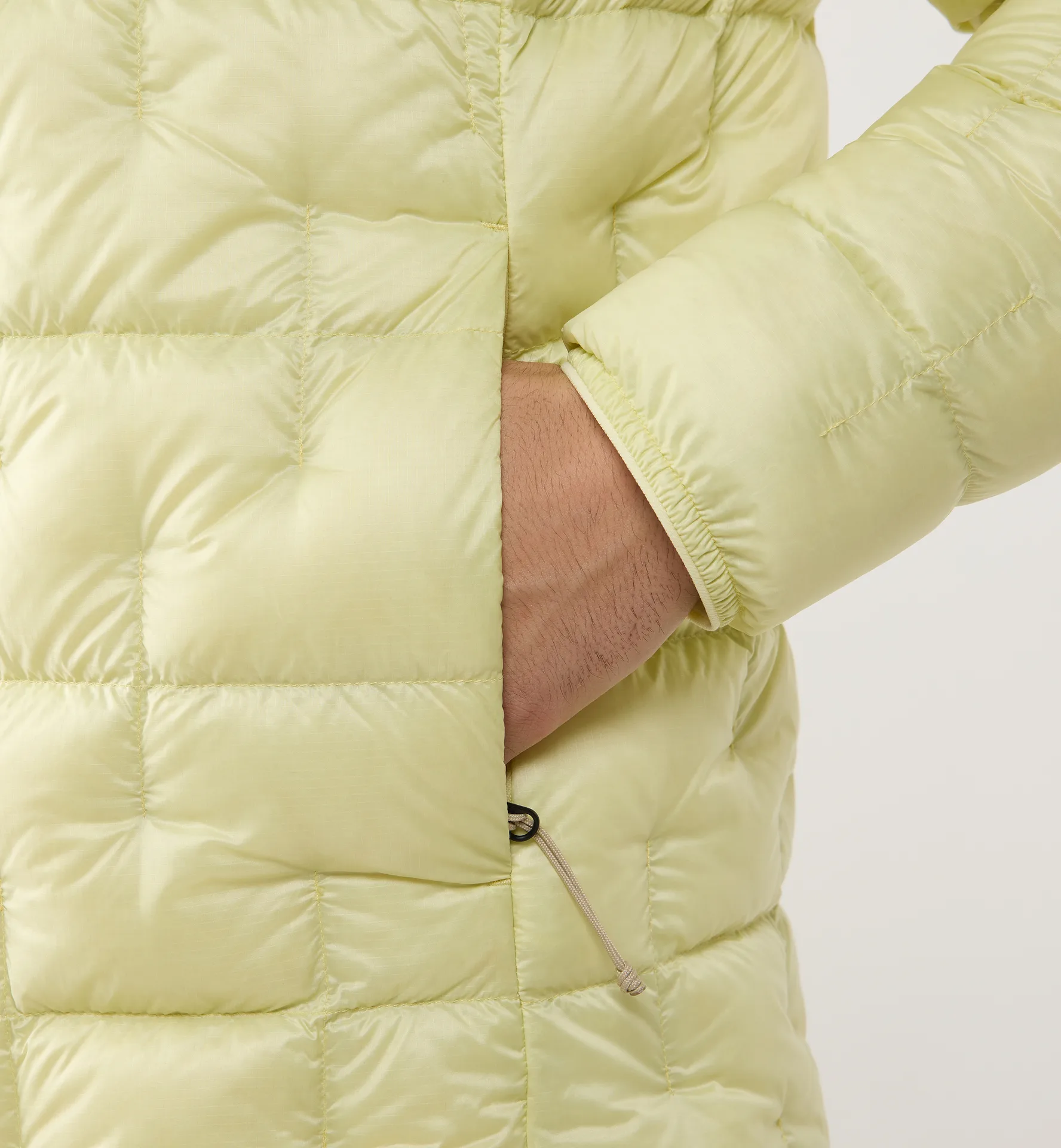 Hede Down Hood Men Yellow Rise