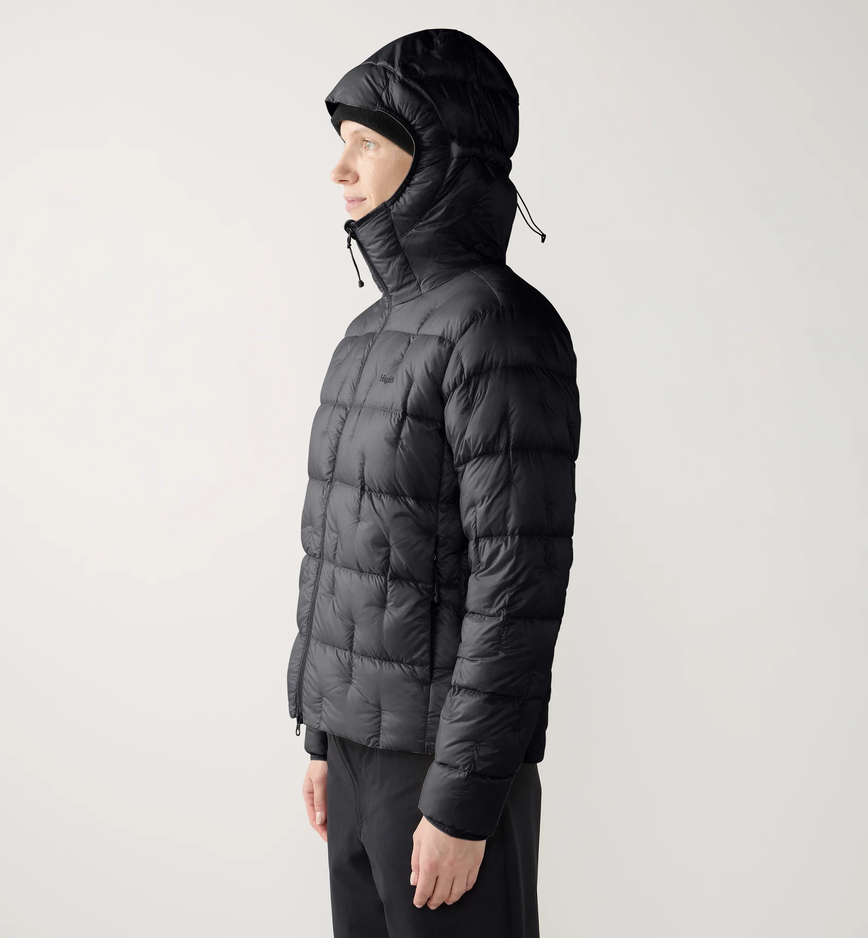 Hede Down Hood Women True Black