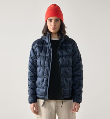 Hede Down Hood Women Tarn Blue