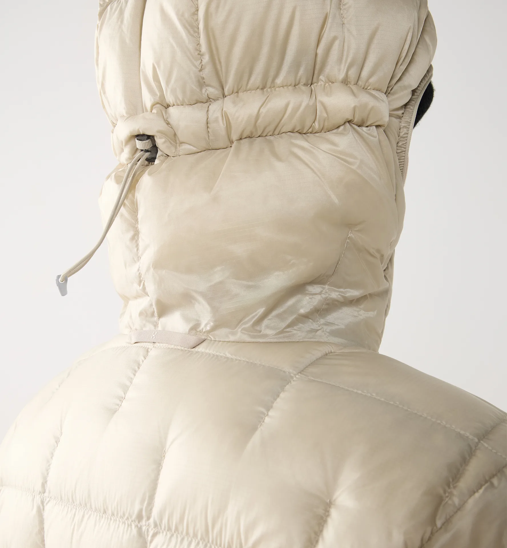 Hede Down Hood Women Chalk Beige