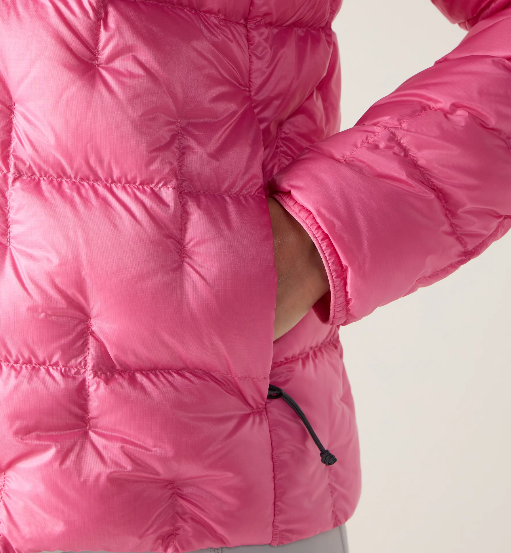 Hede Down Hood Women Lantana Pink