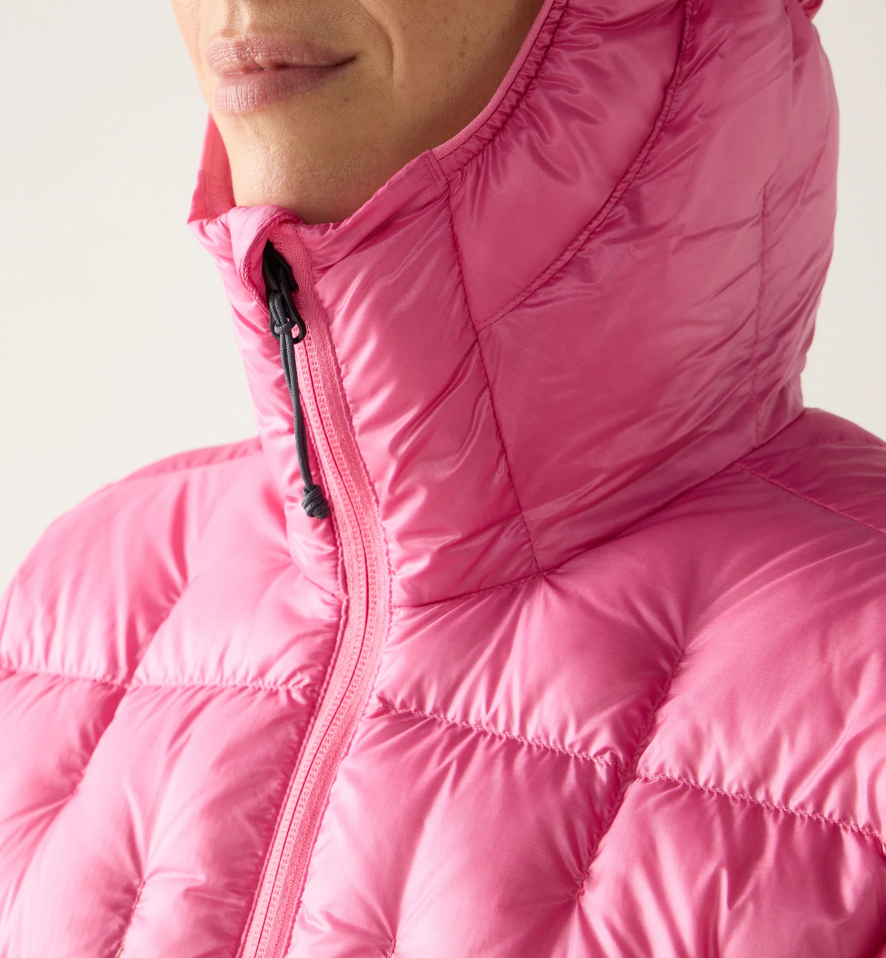 Hede Down Hood Women Lantana Pink