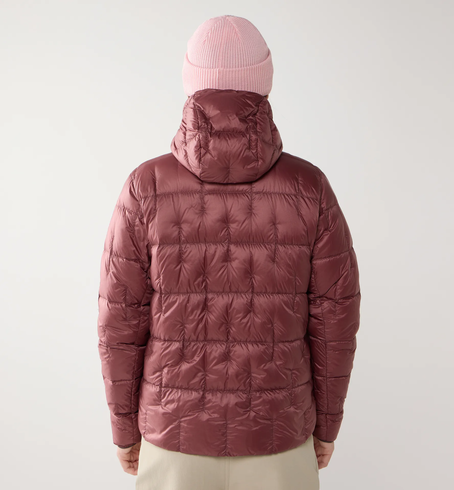 Hede Down Hood Women Misty Mauve